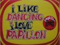 Sticker 'I like dancing - I love Papillon' - Papillon