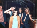 Bert Tieman, Hendrikus Woelders, Ina Huisjes, Bert Valkman en Alie Bril op de voorgrond