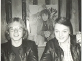 Jan Pracht en Wilfried Gouwe aan de lange bar