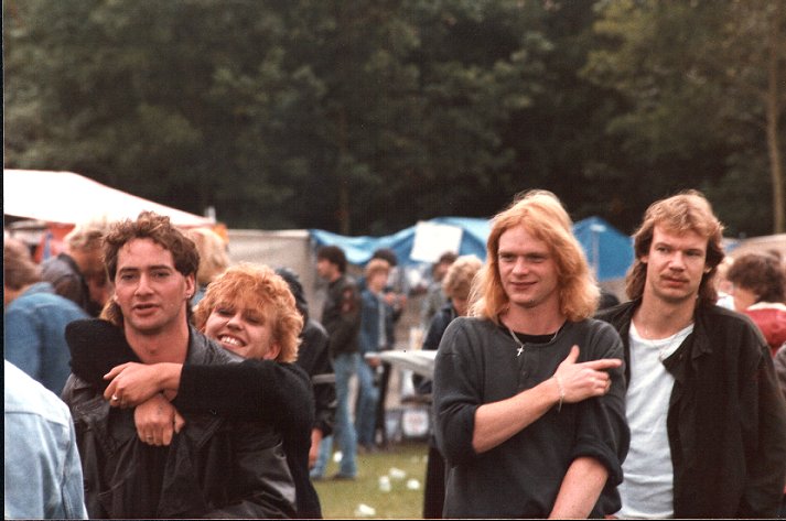Ook bekende bar-gangers kwamen we daar tegen.