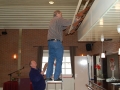 Egbert Edelijn en Gerrit Stoeten zijn er maar druk mee