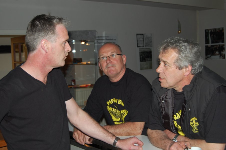 Tony, Johan en Egbert