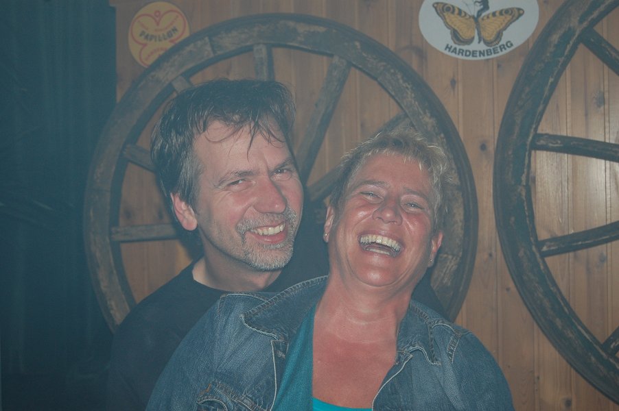 Martin Kelder en Annie Hallink