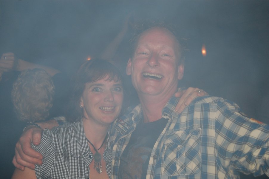 In de rook
